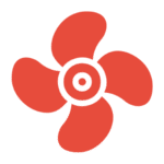 Boat propeller icon